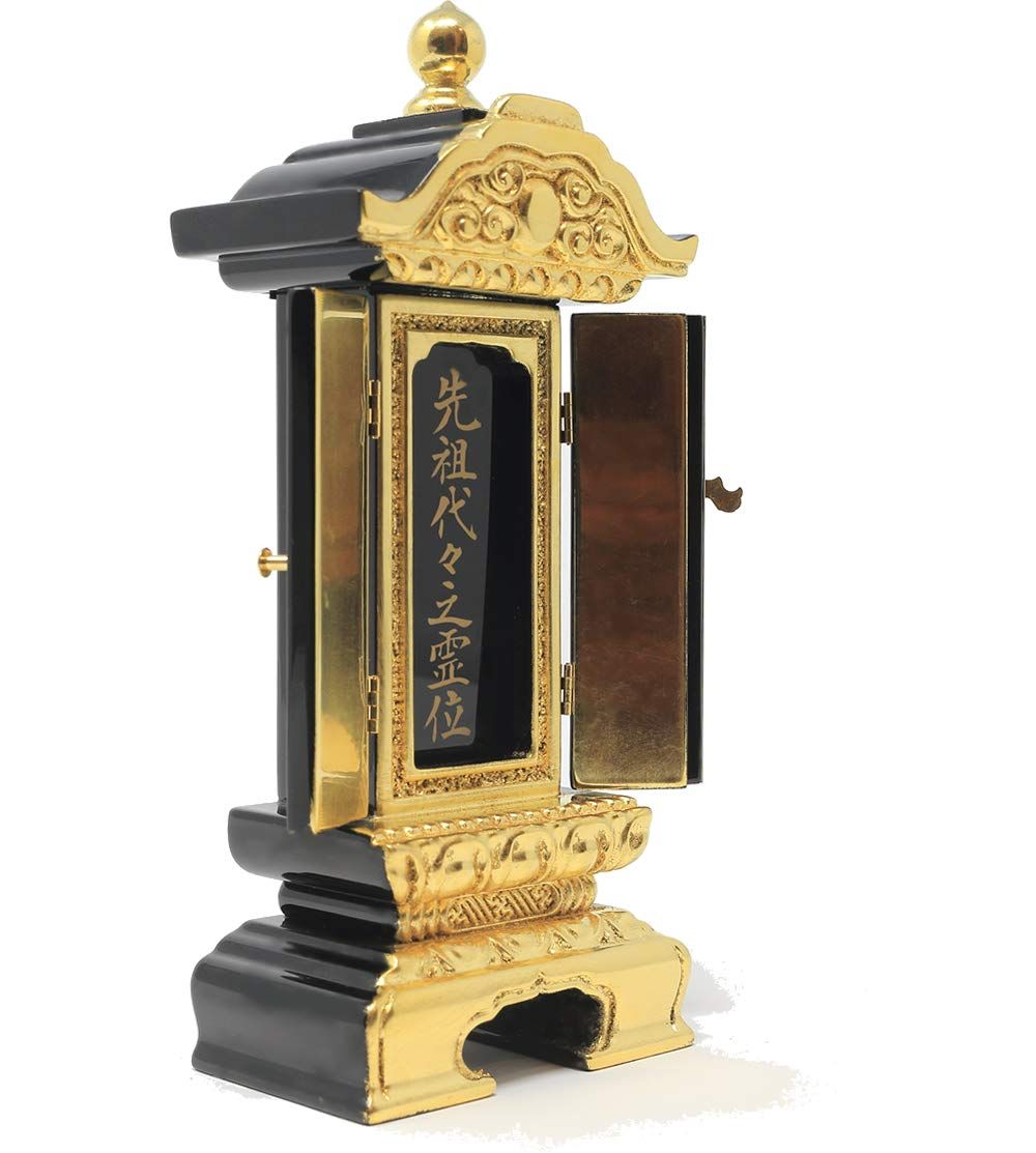 松山神仏具店 位牌 繰り出し位牌 上一重繰出し位牌 3.0寸 総高さ19cm 回位牌 本位牌 表板文字入れ済