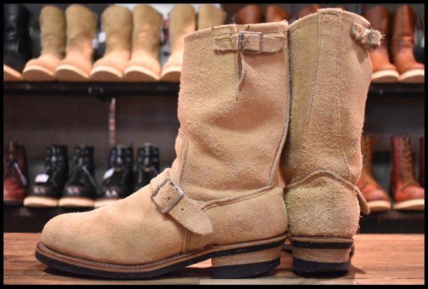 REDWING スウェード エンジニアブーツ 8268 9.5D レッドウィング