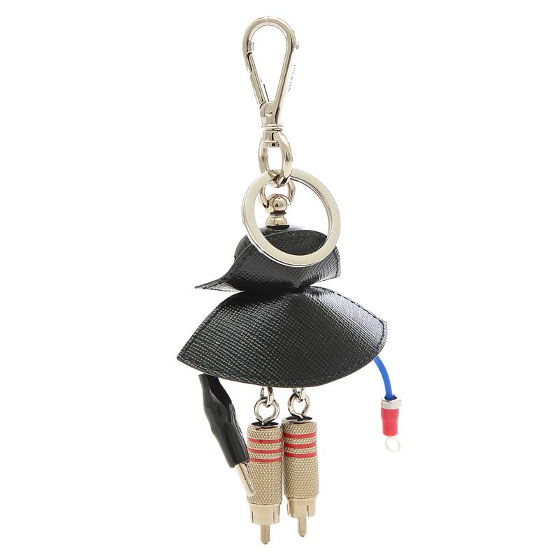 プラダ キーリング ドラキュラロボット PRADA 美品 プラダ ドラキュラ ロボット キーホルダー キーリング