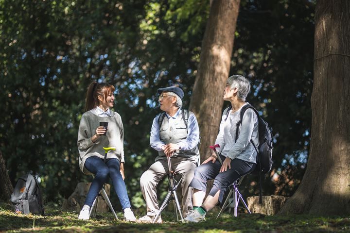  Ta-Da Chair ターダチェア ステッキチェア 杖椅子 椅子になる杖 一脚杖 ブラック 杖の長さ 82 cm その他 介護食品