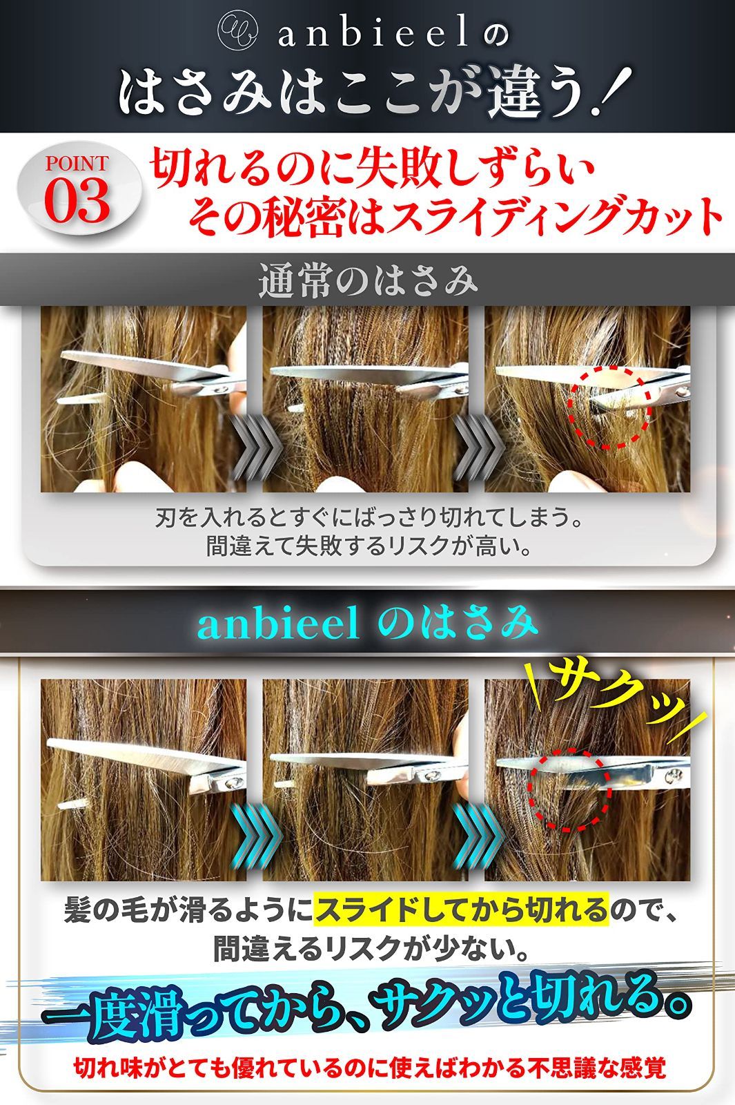 新品 (現役プロ美容師が総監修) 散髪 ハサミ すきばさみ セット 低 すき率 髪切りハサミ セルフカット