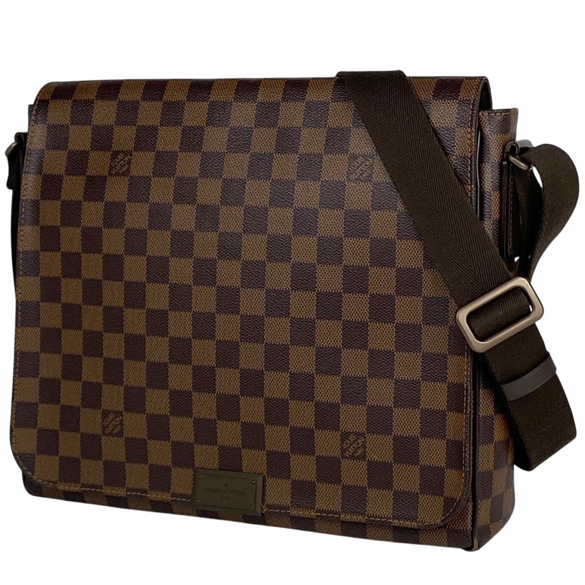 ルイ ヴィトン Louis Vuitton ディストリクト MM メッセンジャーバッグ ショルダーバッグ ダミエ ブラウン N41212 メンズ