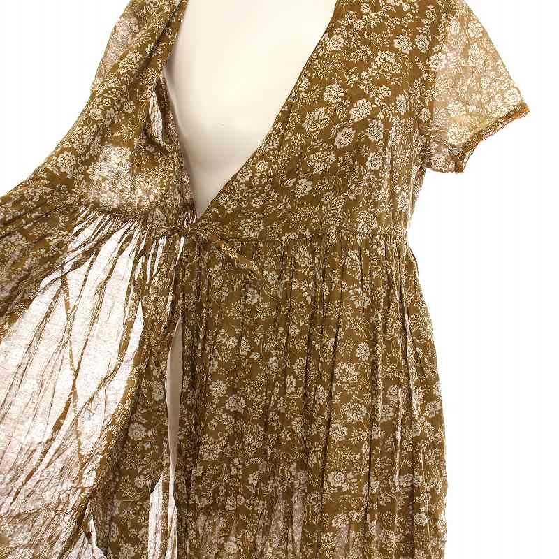 【美品】ne Quittez pas ヌキテパ ロングワンピース 花柄 フラワー NE QUITTEZ PAS! ワンピース 「ne Quittez pas/ヌキテパ」ル