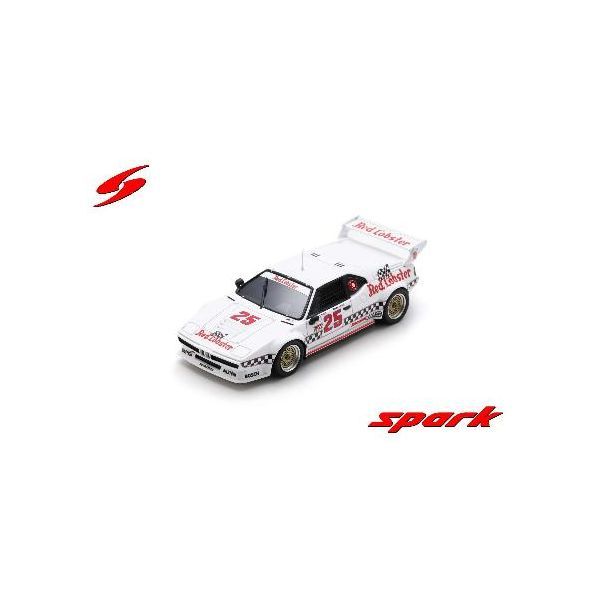 【新品・7営業日以内発送】SPARK JAPAN 9580006790880 US088 1／43 BMW M1 No．25 Champion GTO IMSA 1981 K． Miller － D． Cowart【沖縄離島販売不可】