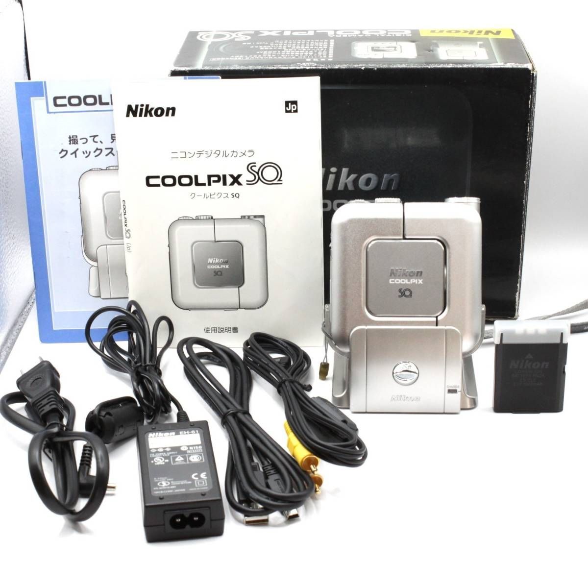 ☆希少元箱付き極上品☆ニコン NIKON COOLPIX クールピクス SQ ☆希少元箱付き極上品☆ニコン NIKON COOLPIX クールピクス SQ