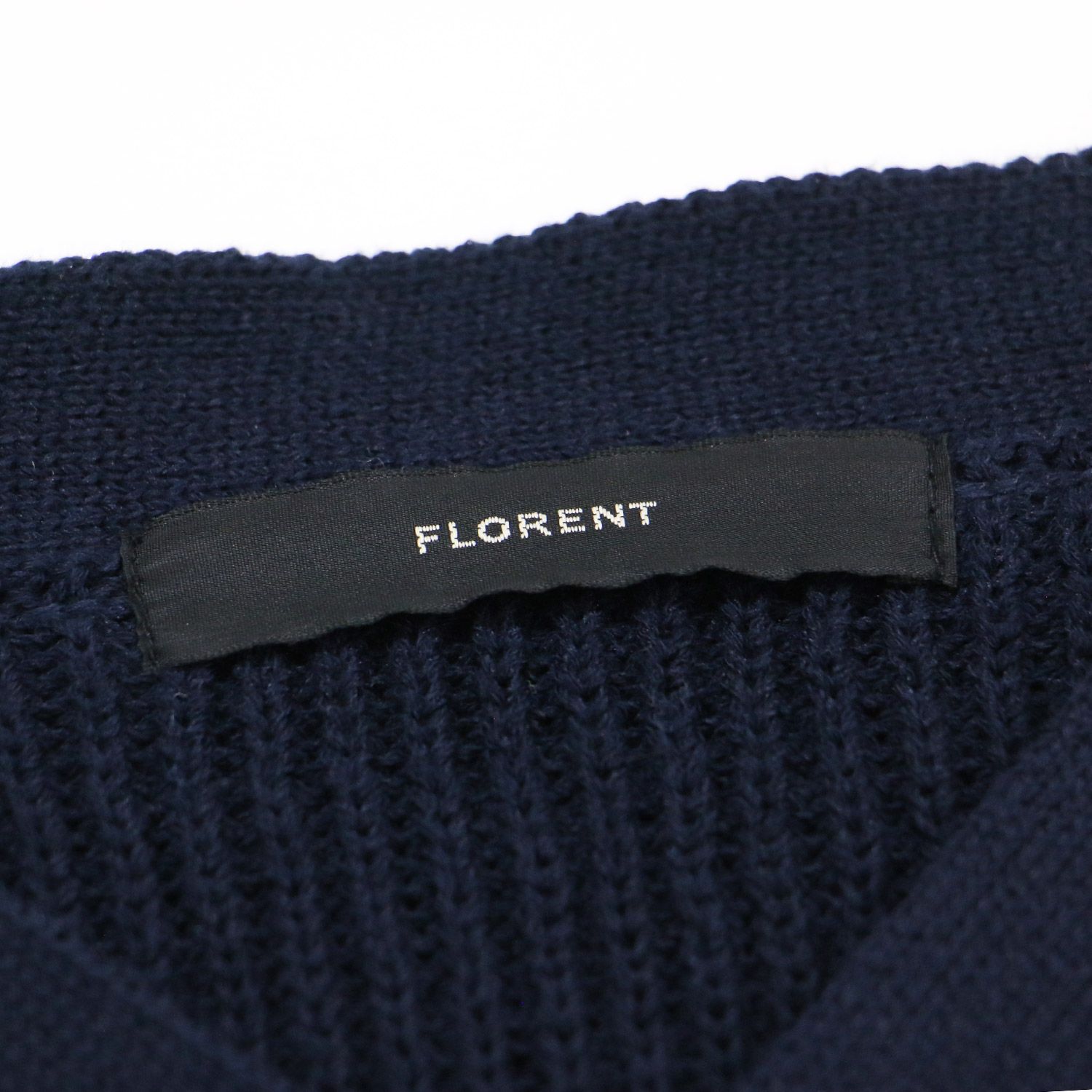 FLORENT フローレント カーディガン ネイビー 紺 サイズ:FREE / ジップ