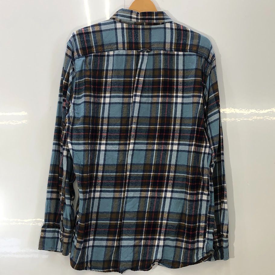 EDDIE BAUER エディーバウアー ネルシャツ チェック ヘリンボーン 長袖