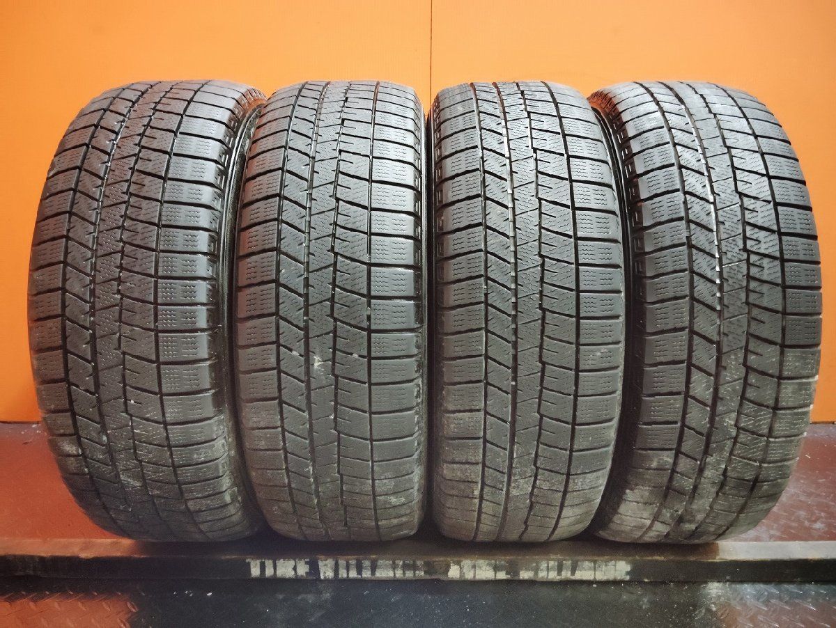 DUNLOP WINTER MAXX WM03 205|60R16 16インチ スタッドレス 4本 20年製 ステップワゴン ヴォクシー ノア ジューク等 KTL343