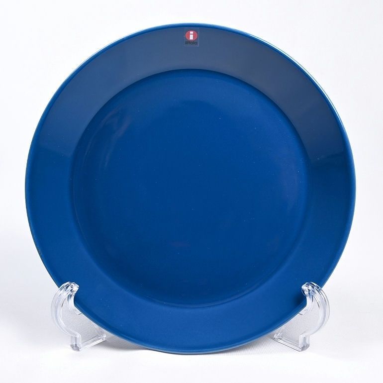 iittala - 希少iittala TEEMA 21cm プレート 3枚 ブルー 廃番品の