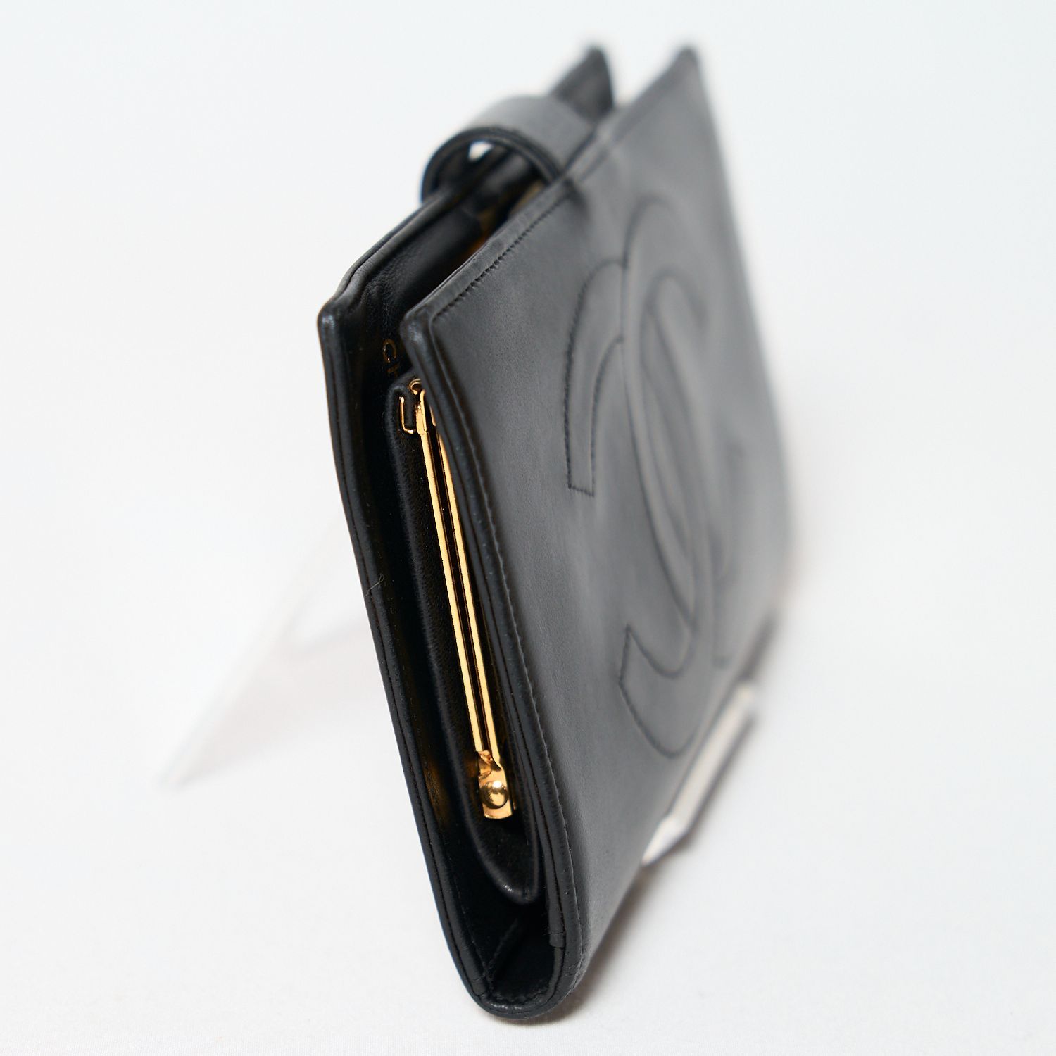 CHANEL シャネル長財布ラムスキンデカココギャランティカード付