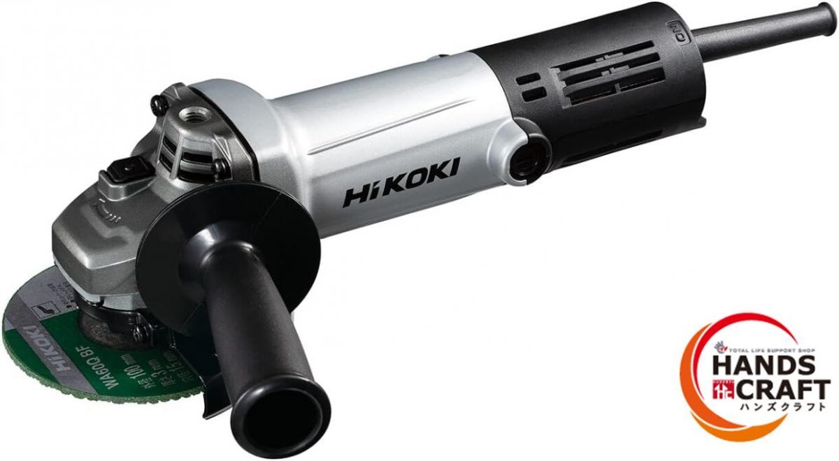▽ HiKOKI ハイコーキ AC100V G10SHA 100mm ディスクグラインダー アルミボディ スナップスイッチタイプ