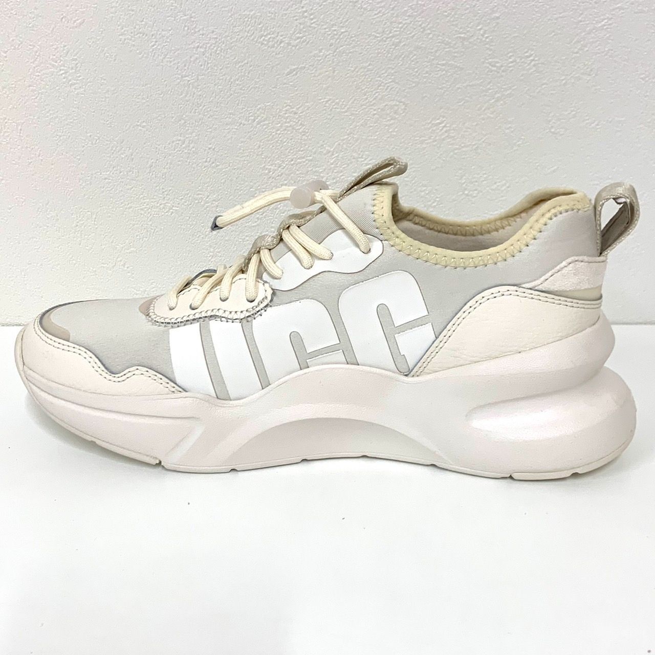 UGG】アグ/LA DAZEスニーカー/23.5cm/ホワイト/1114494/未使用品
