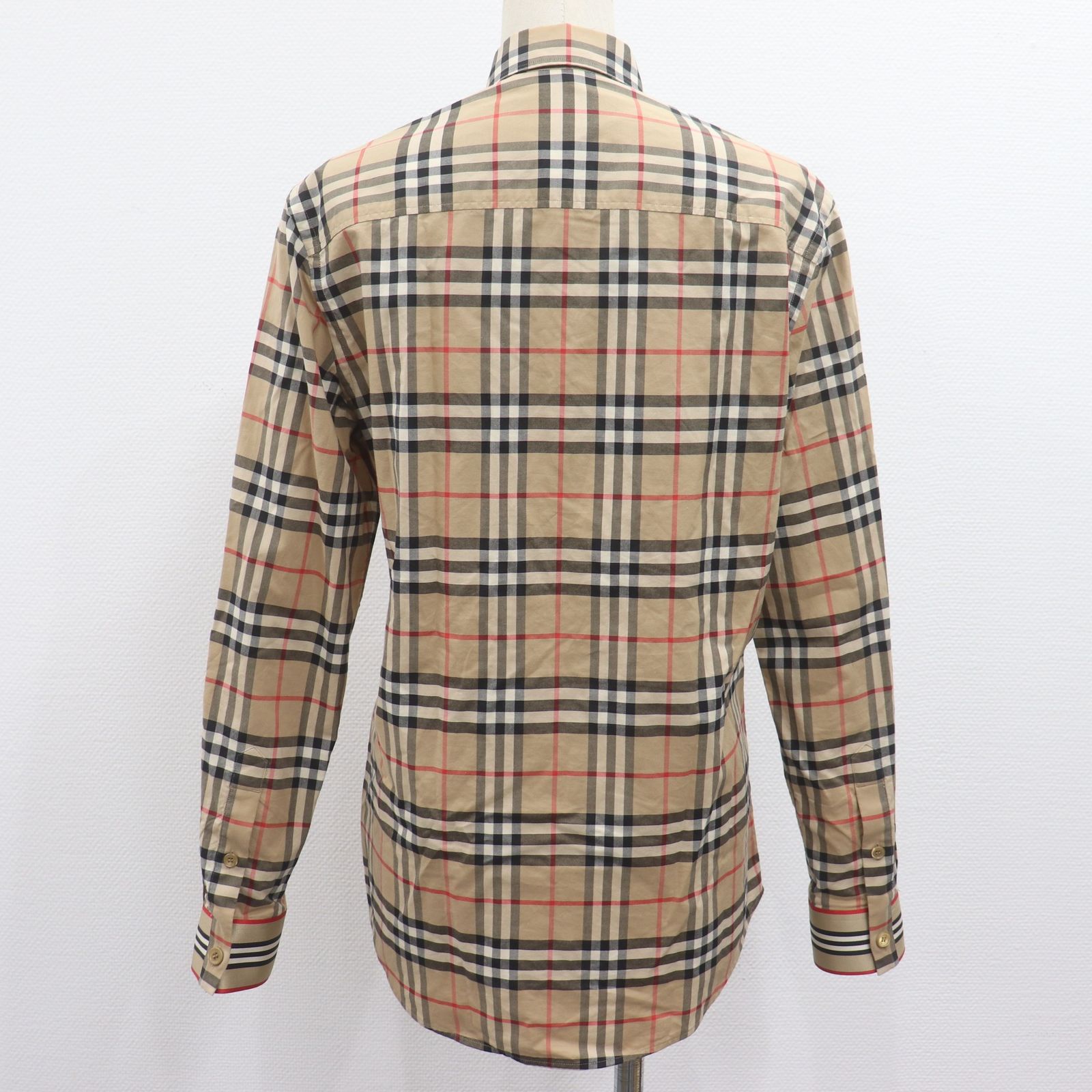 ITIE6UVQTPXM バーバリー ノバチェック 長袖 シャツ トップス 8027778 