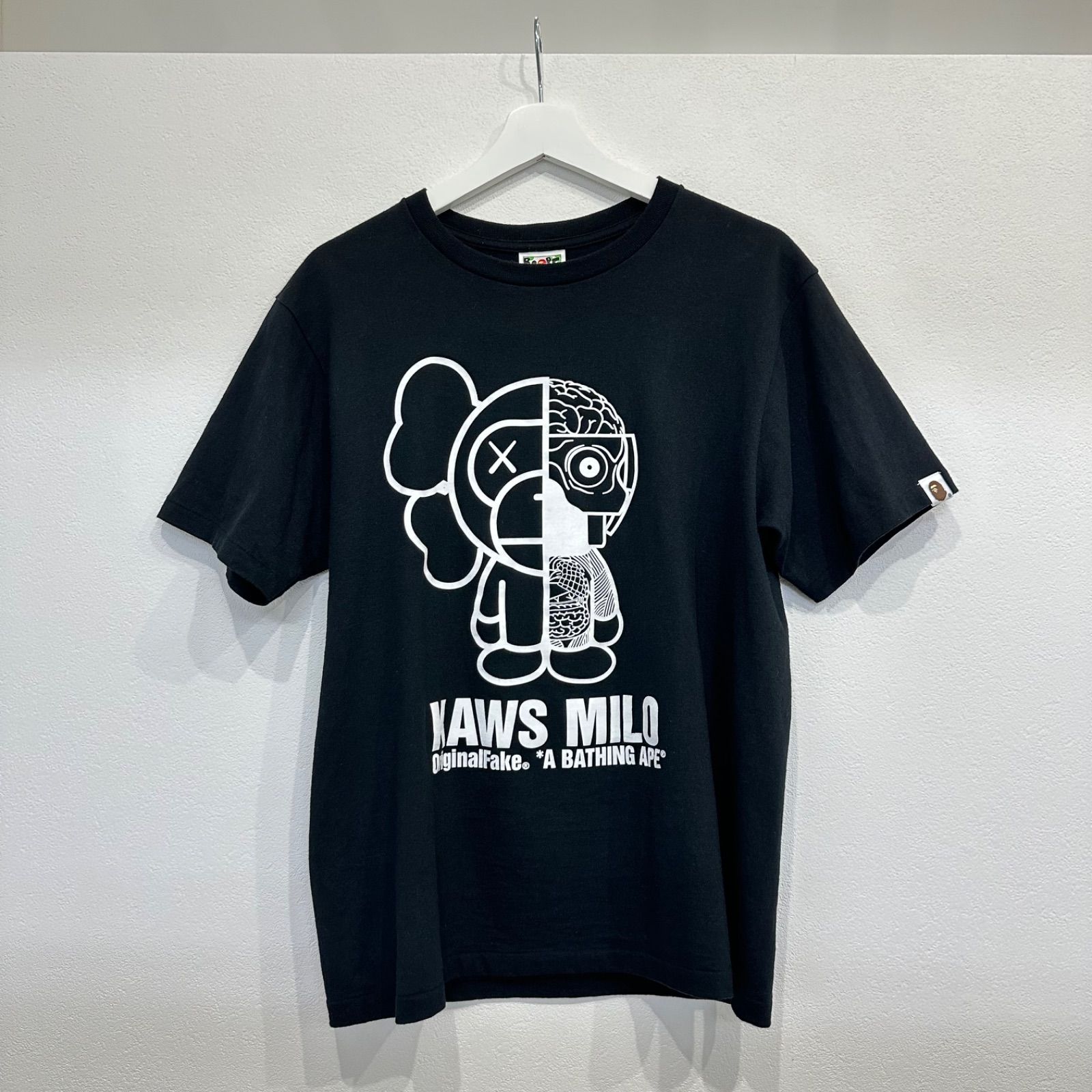 A BATHING APE - APE　ORIGINAL FAKE ブラック　KAWS　MILO人体模型 APE ORIGINAL FAKE ブラック KAWS MILO人体模型 （A BATHING APE