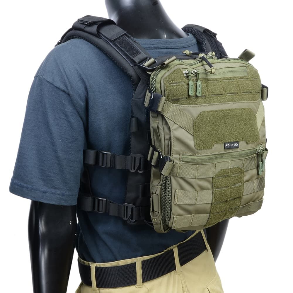 AGILITE アサルトバックパネル MICRO MAP ヘルメット収納