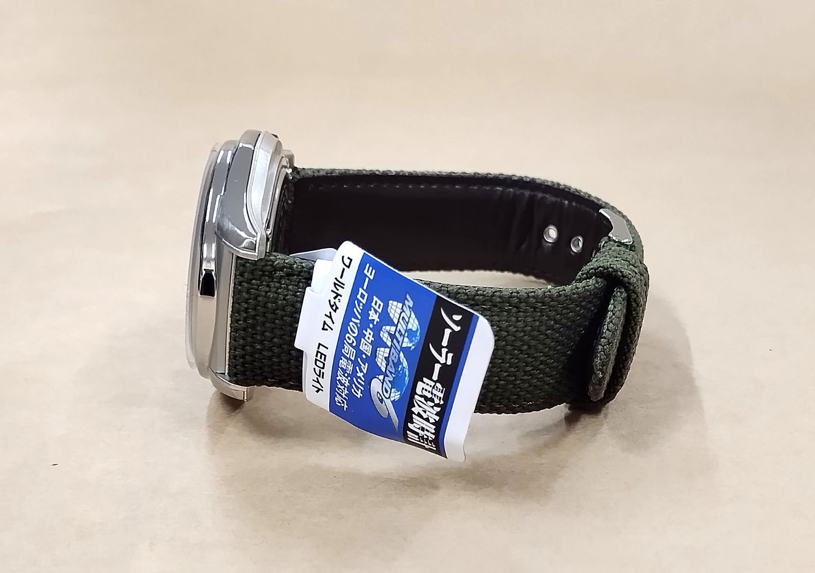 CASIO ウェーブセプター 電波ソーラー WVA-M630B-3AJF メンズ グリーン 