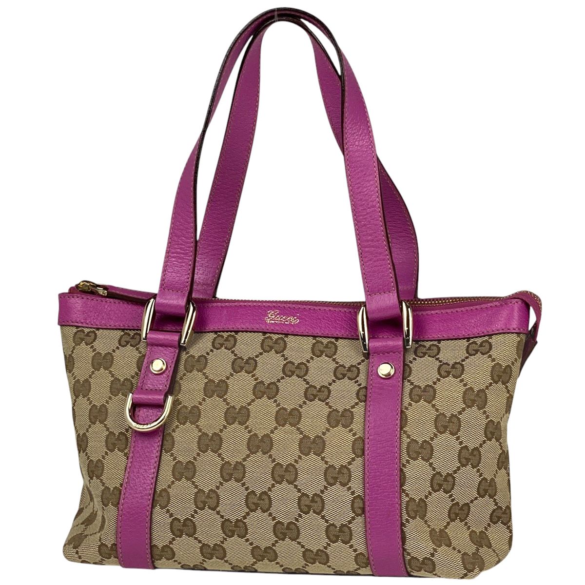 グッチ GUCCI GG柄 ハンドバッグ トートバッグ ハンドバッグ GGキャンバス ベージュ ピンク 141471 レディース