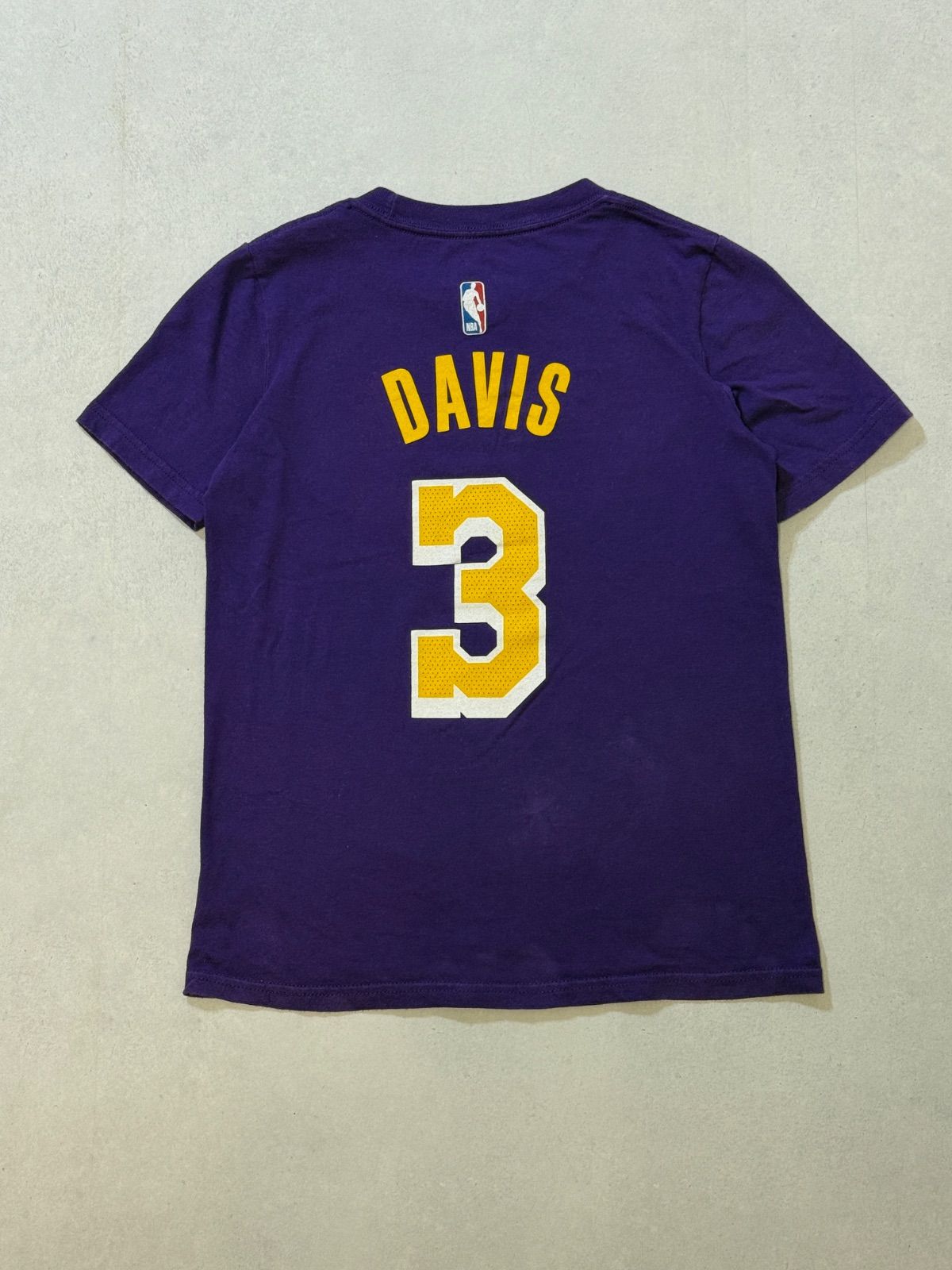 150cm】Nike Jordan Los Angeles LAKERS “Anthony Davis”S/S Shirt 