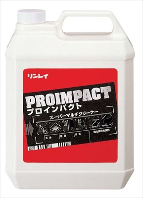 まとめ買い-3点セット ＮＥＷ プロインパクト 4L リンレイ 住居洗剤 重曹
