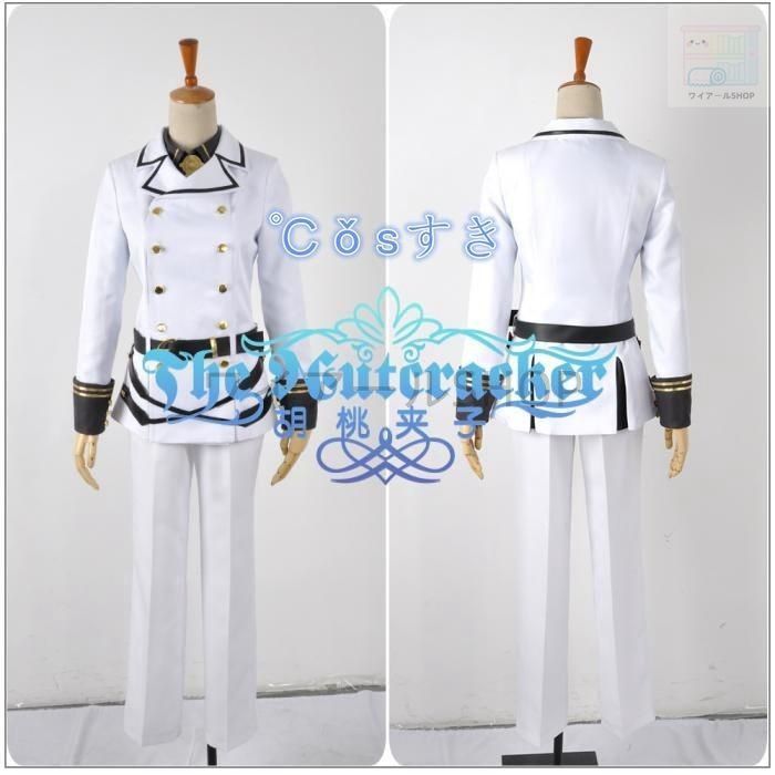 終わりのセラフ 百夜ミカエラ ひゃくや ミカエラ 軍服 制服 風 コスプレ衣装 演出服 変装 cosplay 仮装 二次会 イベント パーティー