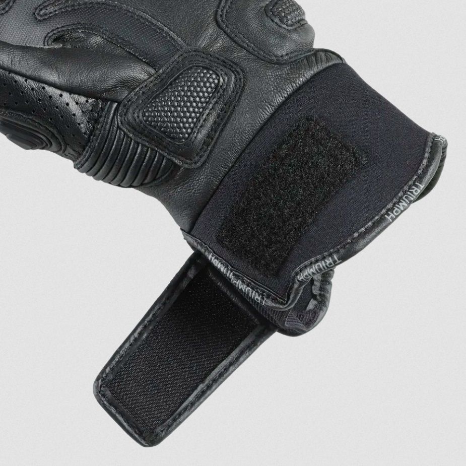 TRIUMPH トライアンフ Bullet Leather Gloves 黒 Mサイズ - メルカリ