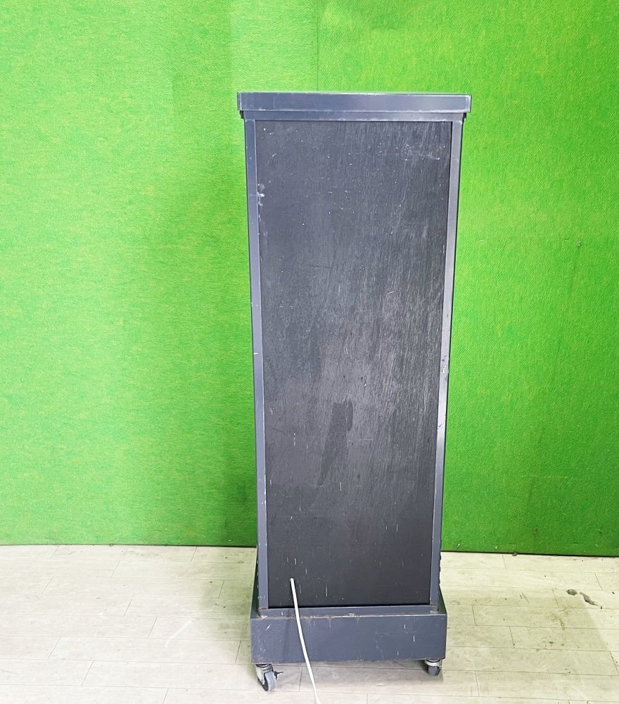 蛍光灯照明付き　行燈看板　キャスター付き　和風看板　■C-1519 蛍光灯照明付き 行燈看板 キャスター付き 和風看板 □C-1519