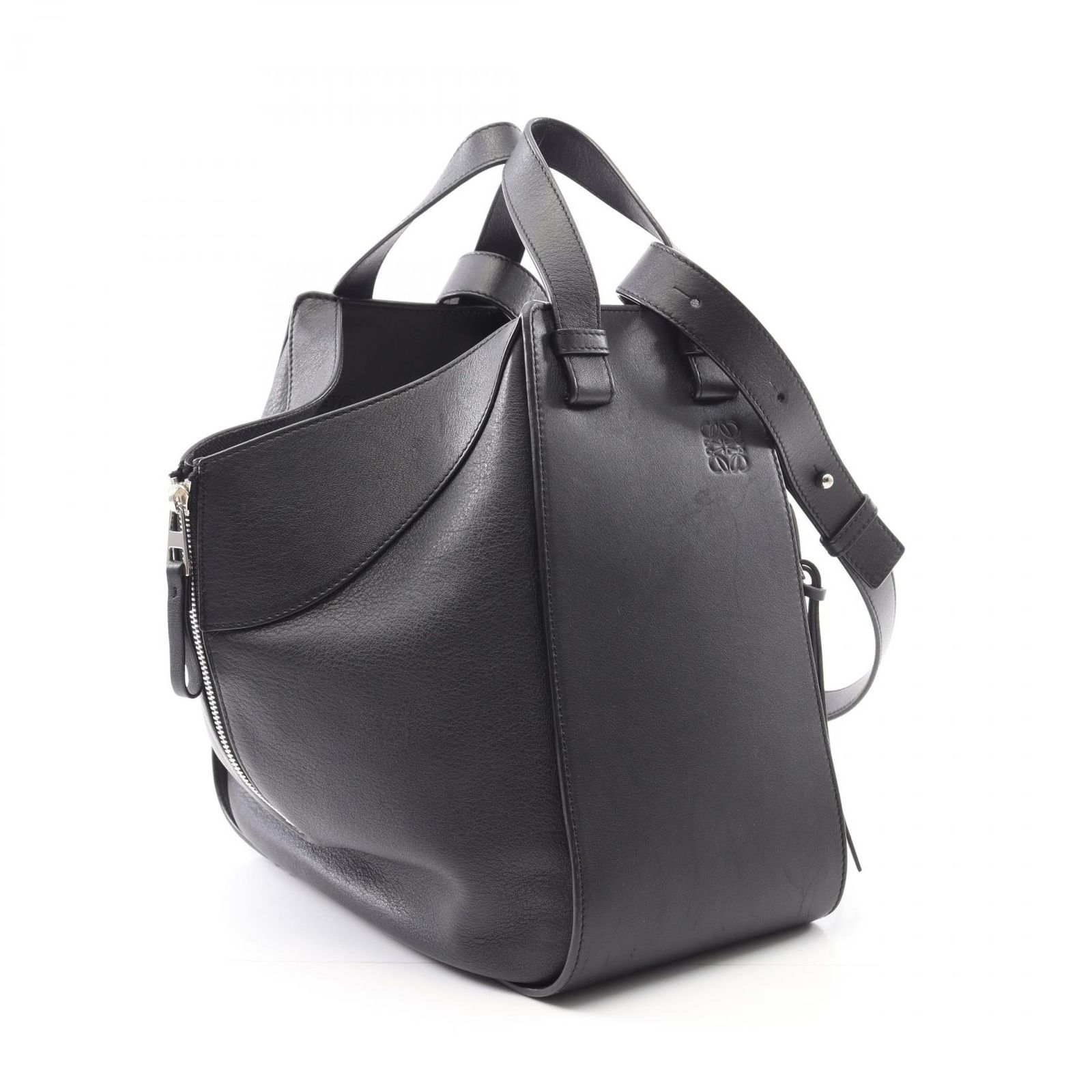 ロエベ ハンモック ミディアム レザー ハンドバッグ LOEWE ロエベ バッグ ハンモック スモール 2way レディース
