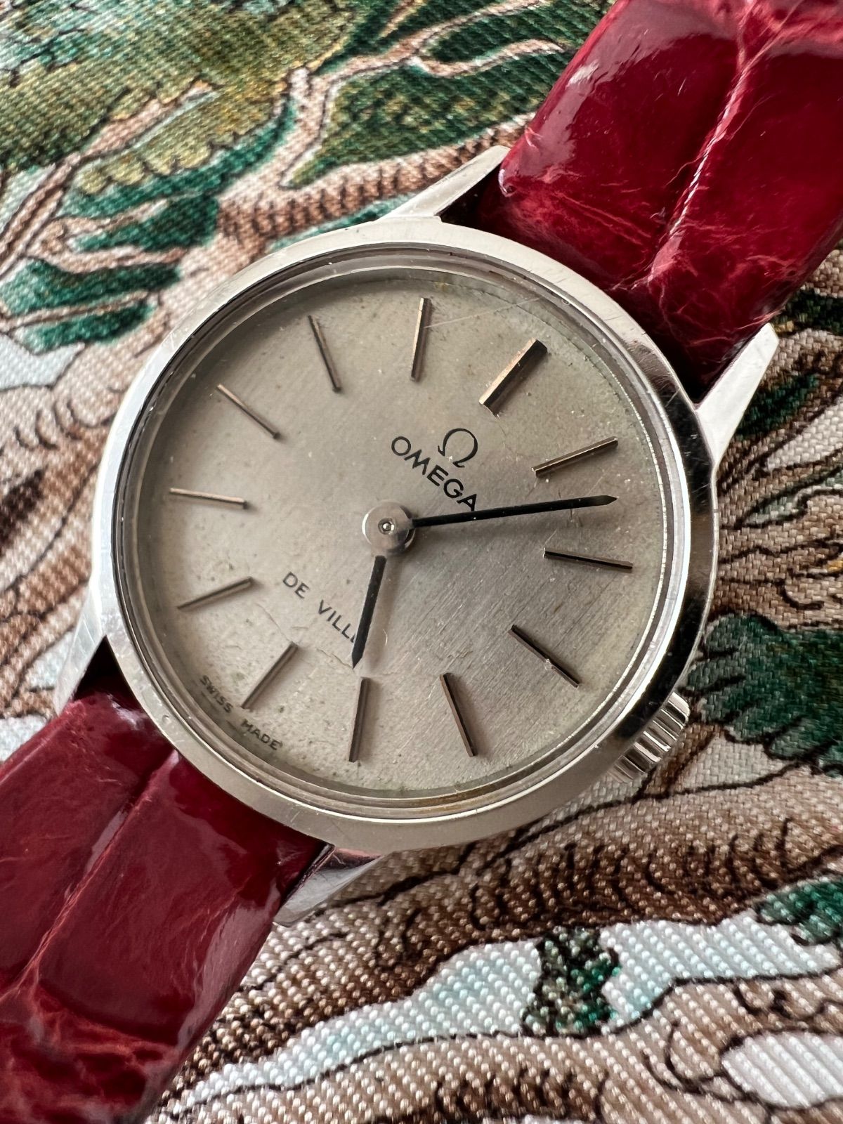 オメガ デビル デヴィル ラウンド 手巻き アンティーク時計 OMEGA