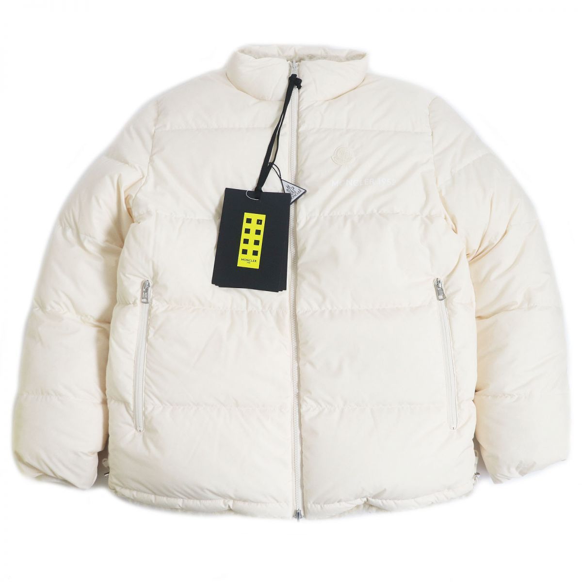 極美品□22-23AW MONCLER GENIUS 2 モンクレールジーニアス MONNOW リバーシブル ボアフリース ダウンジャケット  ベージュ系 2 伊製 正規品 - メルカリ