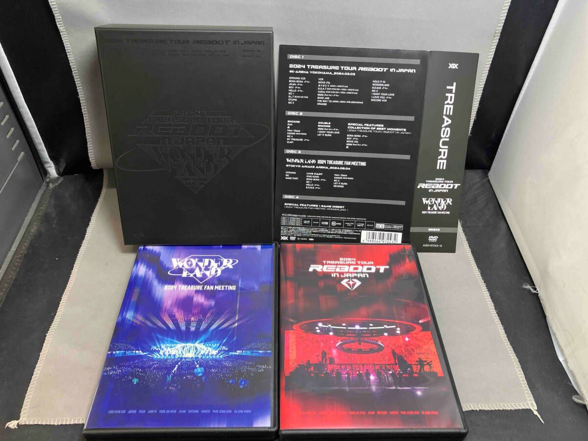 TREASURE REBOOT WONDERLAND 日本ツアーDVD 2024年11月6日(水) TREASURE 『2024 TREASURE TOUR [REBOOT] IN