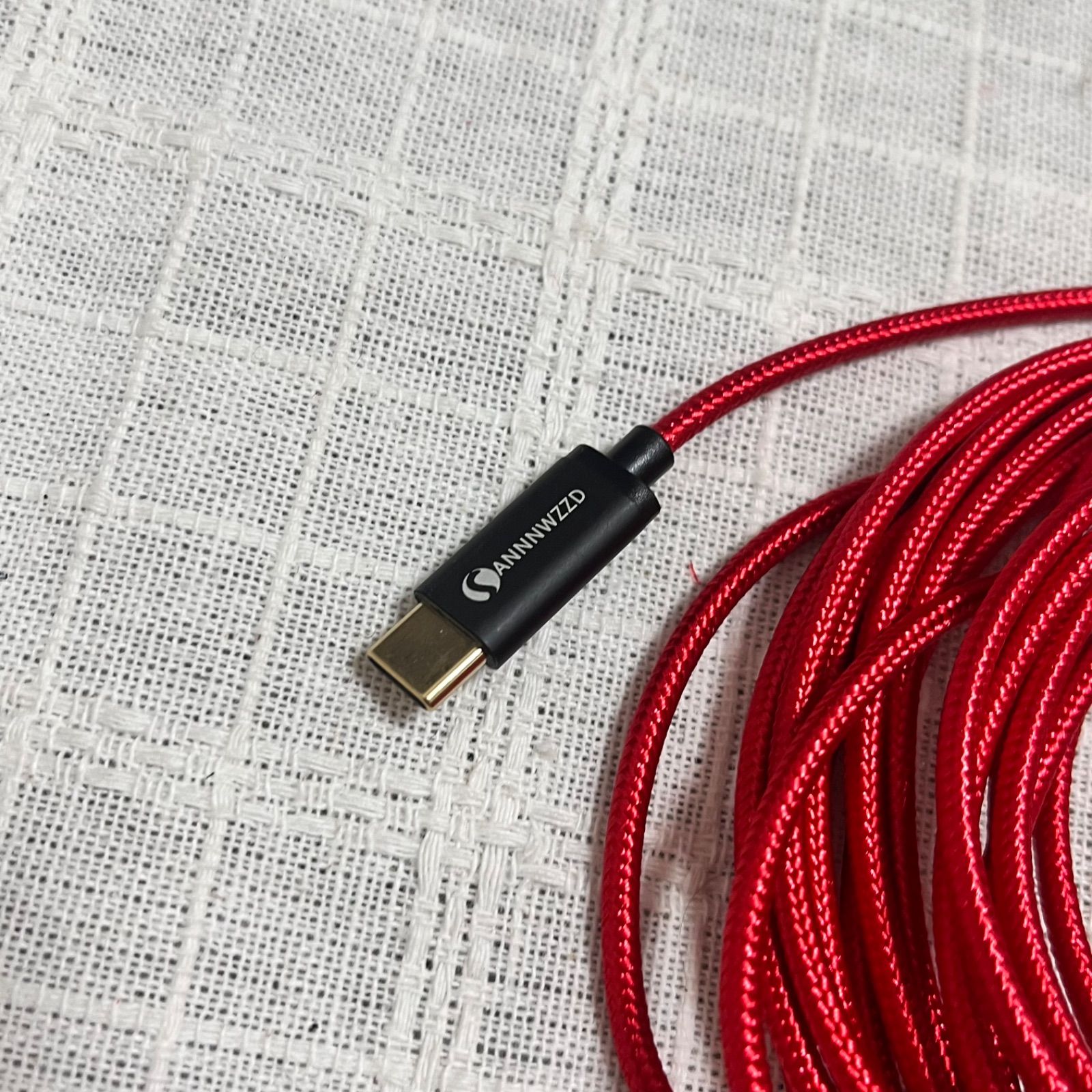 経典 ANNNWZZD USBタイプCから2RCAオーディオケーブル 赤 白 5m
