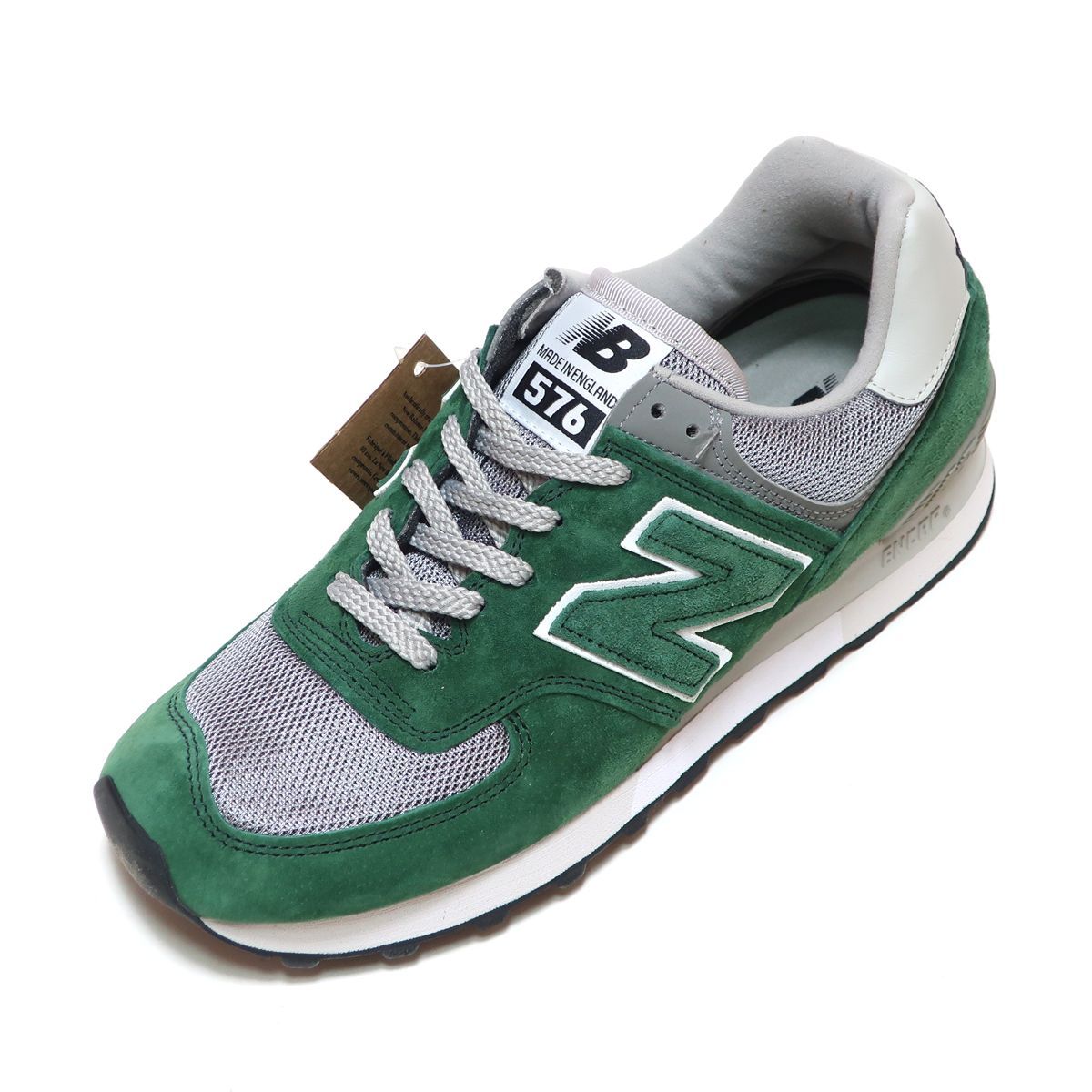 海外限定☆NEW BALANCE OU576GGK GREEN/GRAY SUEDE MADE IN UK M576 ENGLAND ( ニューバランス  576 スウェード グリーン/グレー 緑 UK製 ) - メルカリ