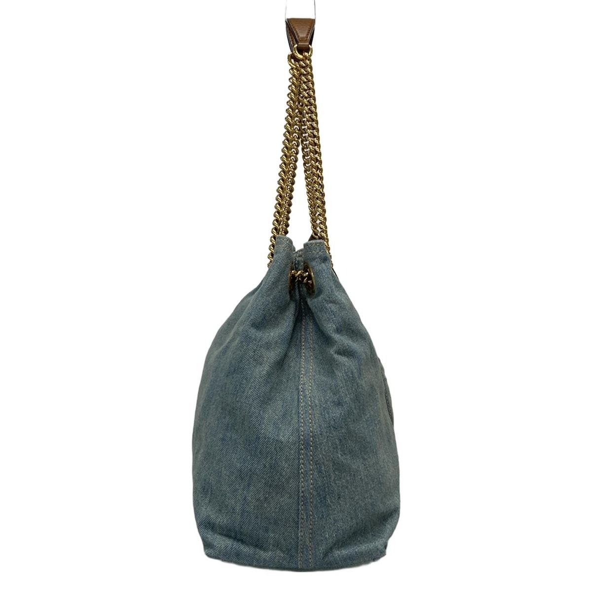 GUCCI(グッチ) トートバッグ ソーホー 308982 ライトブルー