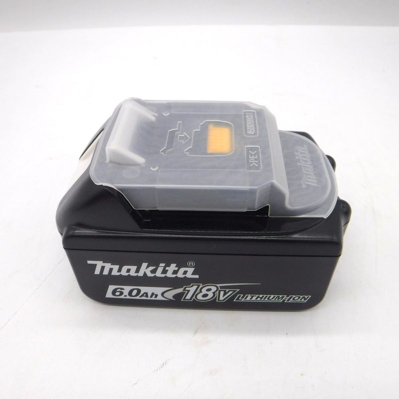 マキタ 純正 リチウムイオンバッテリー BL1860B 未使用 18V 6.0Ah 雪マーク付 残容量表示 自己故障診断 箱なし makita DW1455