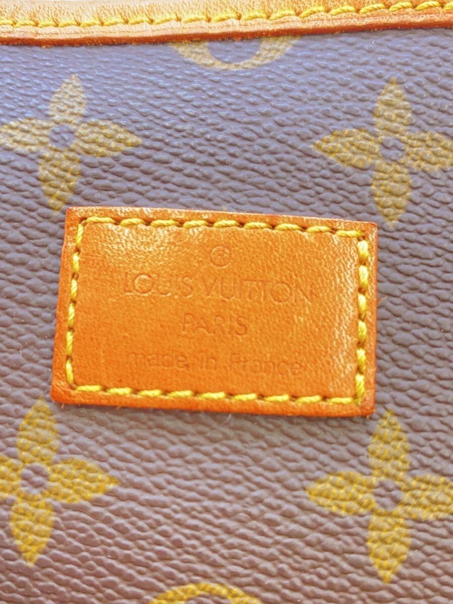 LOUIS VUITTON 1)ソミュール35_モノグラム・キャンバス_BRW PVC ブラウン M42254 ※劣化有 - メルカリ