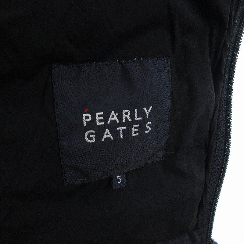 2025年最新入荷 パーリーゲイツ PEARLY 中綿キルティングフーディブルゾン GATES メンズウェア