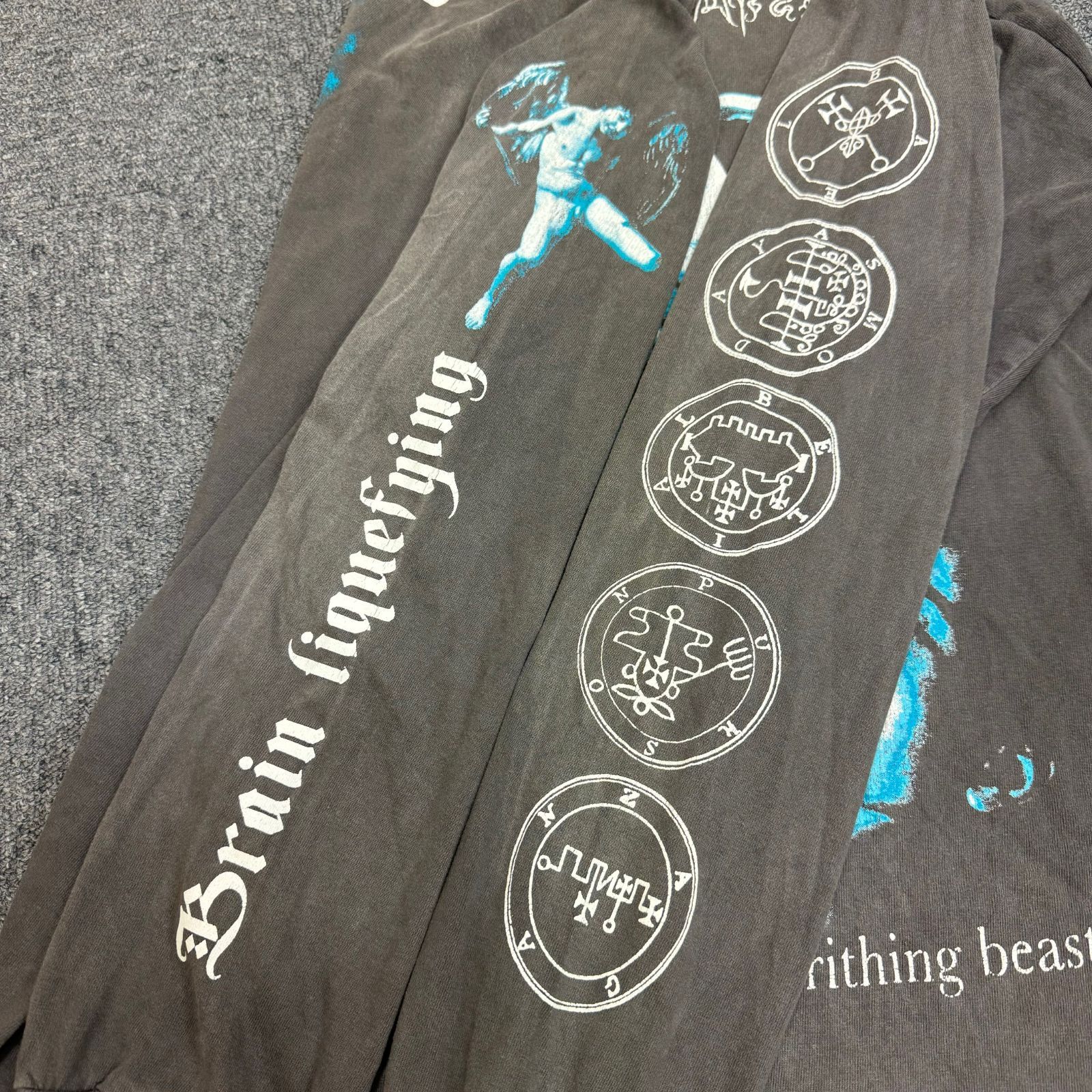 定価38500円 SAINT MICHAEL 23SS SISTERS PRINT L/S TEE シスターズ 