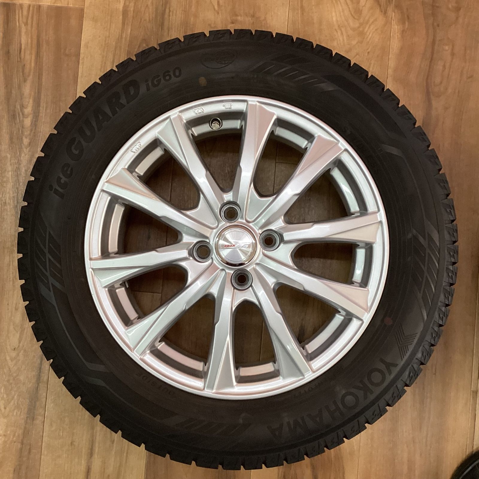 スタッドレスタイヤ+ホイールセット 195/65R16 ヨコハマ アイスガード 