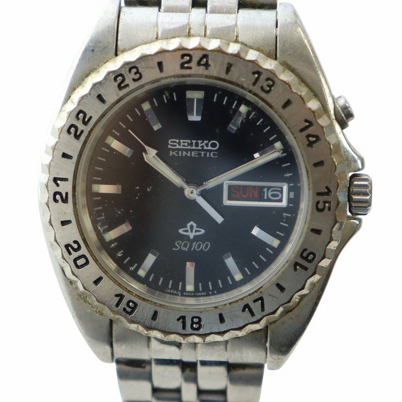 セイコー SEIKO キネティック KINETIC 腕時計 ウォッチ 自動巻き
