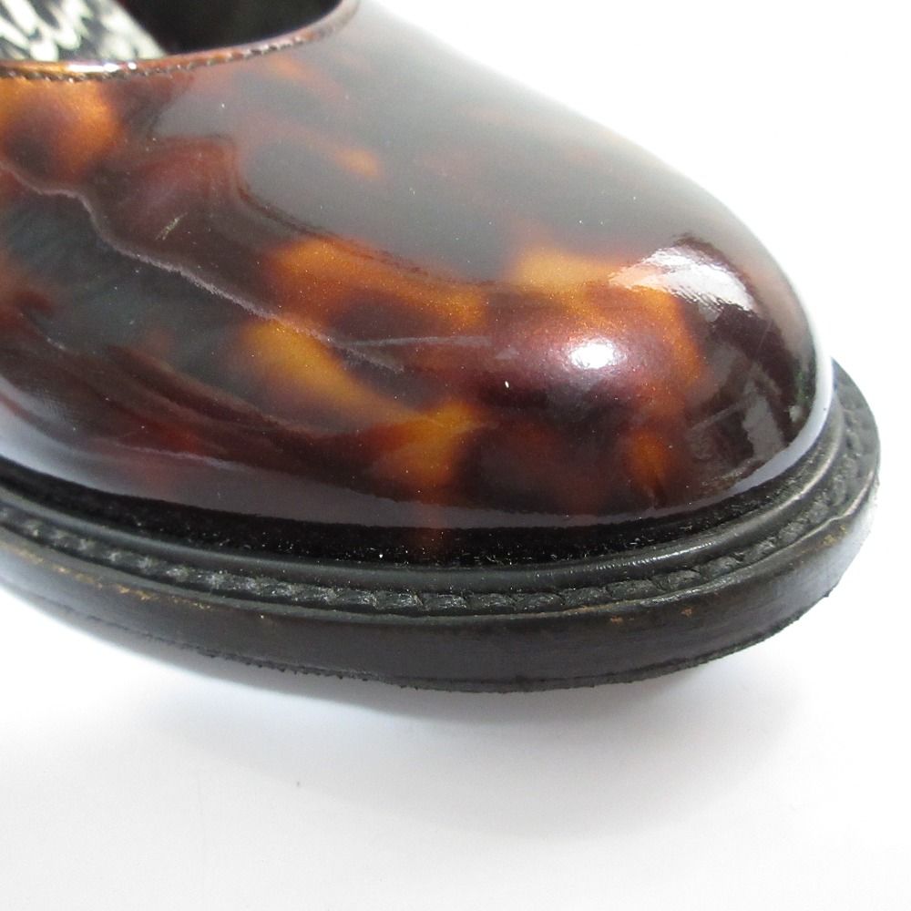 美品 DRIES VAN NOTEN ドリスヴァンノッテン レオパード柄 チャンキー  