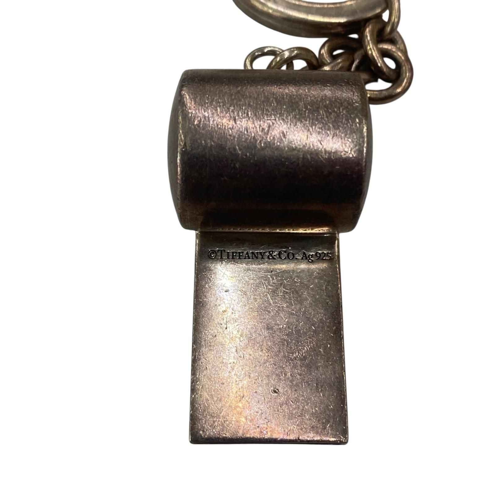 大特価 186005 TIFFANY-Co. ティファニー TIFFANY-Co. SV925 ホイッスル キーホルダー 1837 Ag925 恵み