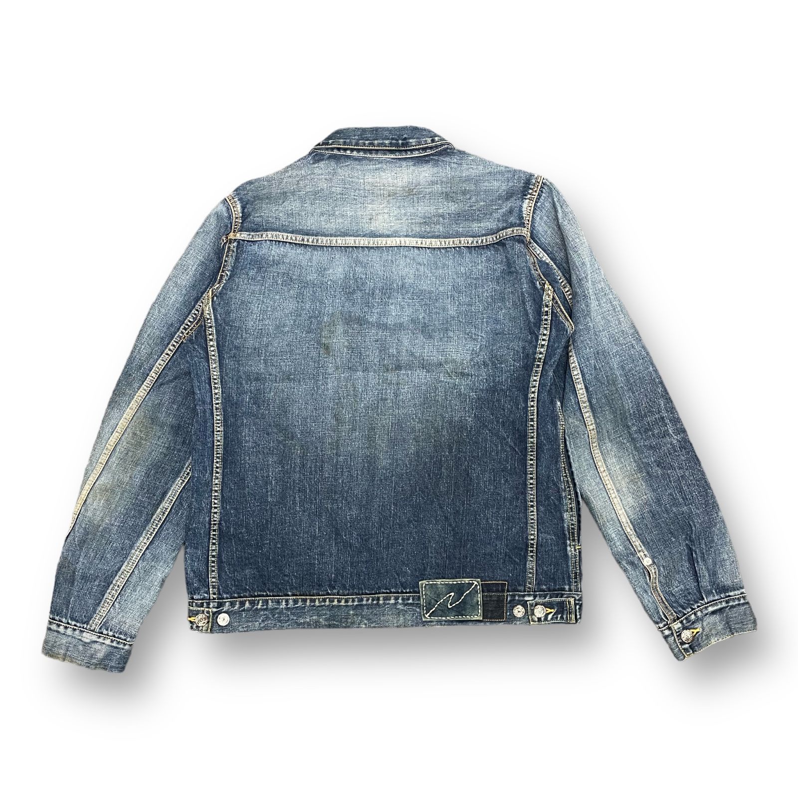 VISVIM(ビズビム) 2024SS 「101XX JKT UNWASHED」 デニムジャケット 0124105006001  0124105006001 インディゴ サイズ 15｜【公式】カインドオルオンライン ブランド古着・中古通販【kindal】