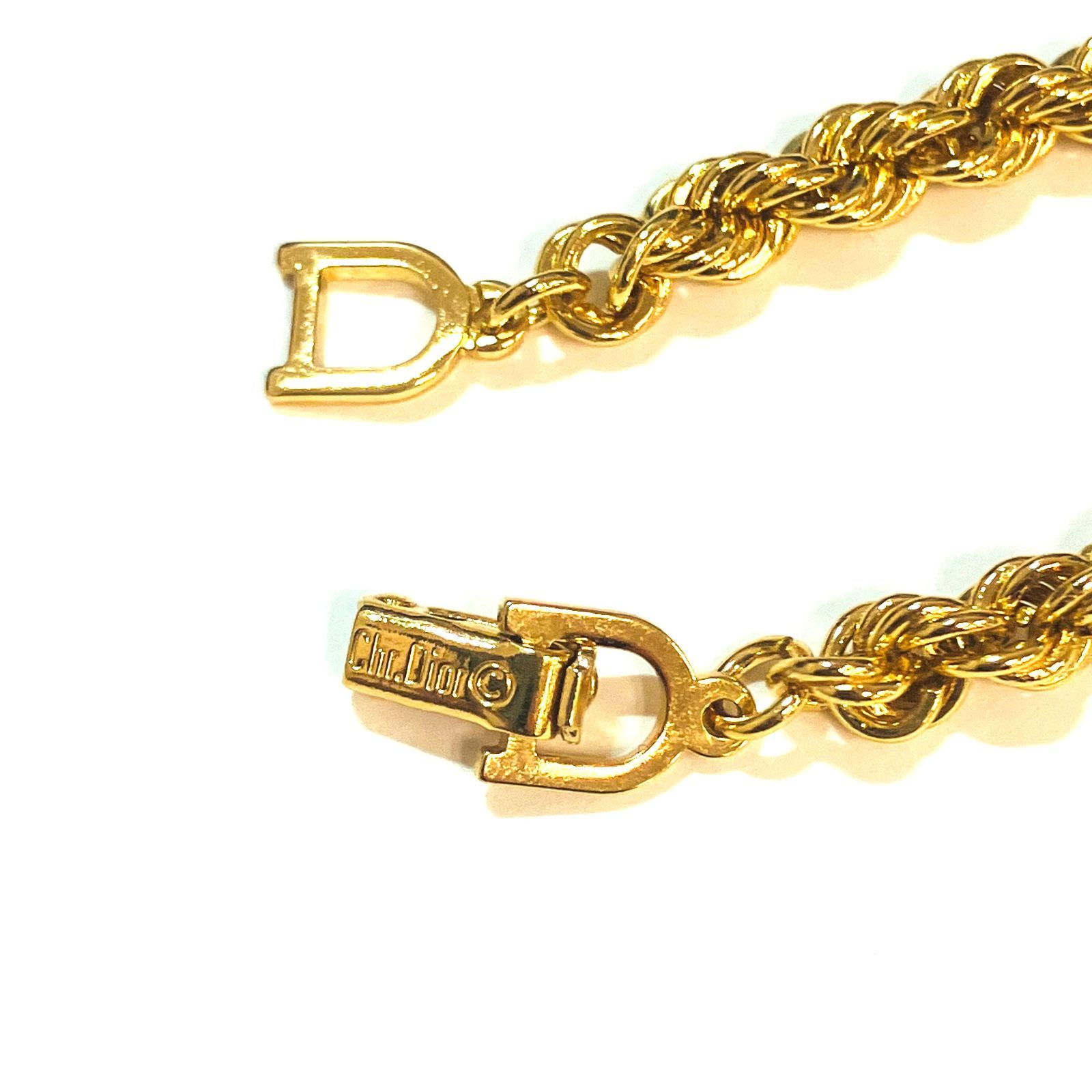 Christian Dior クリスチャンディオール ツイスト チェーン