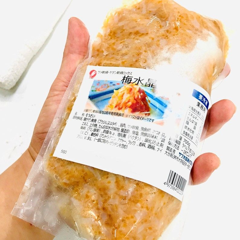 すっぱコリコリ⭐️サブ水産梅水晶‼️業務用700ｇ/PCでたっぷり楽しめます⭕️