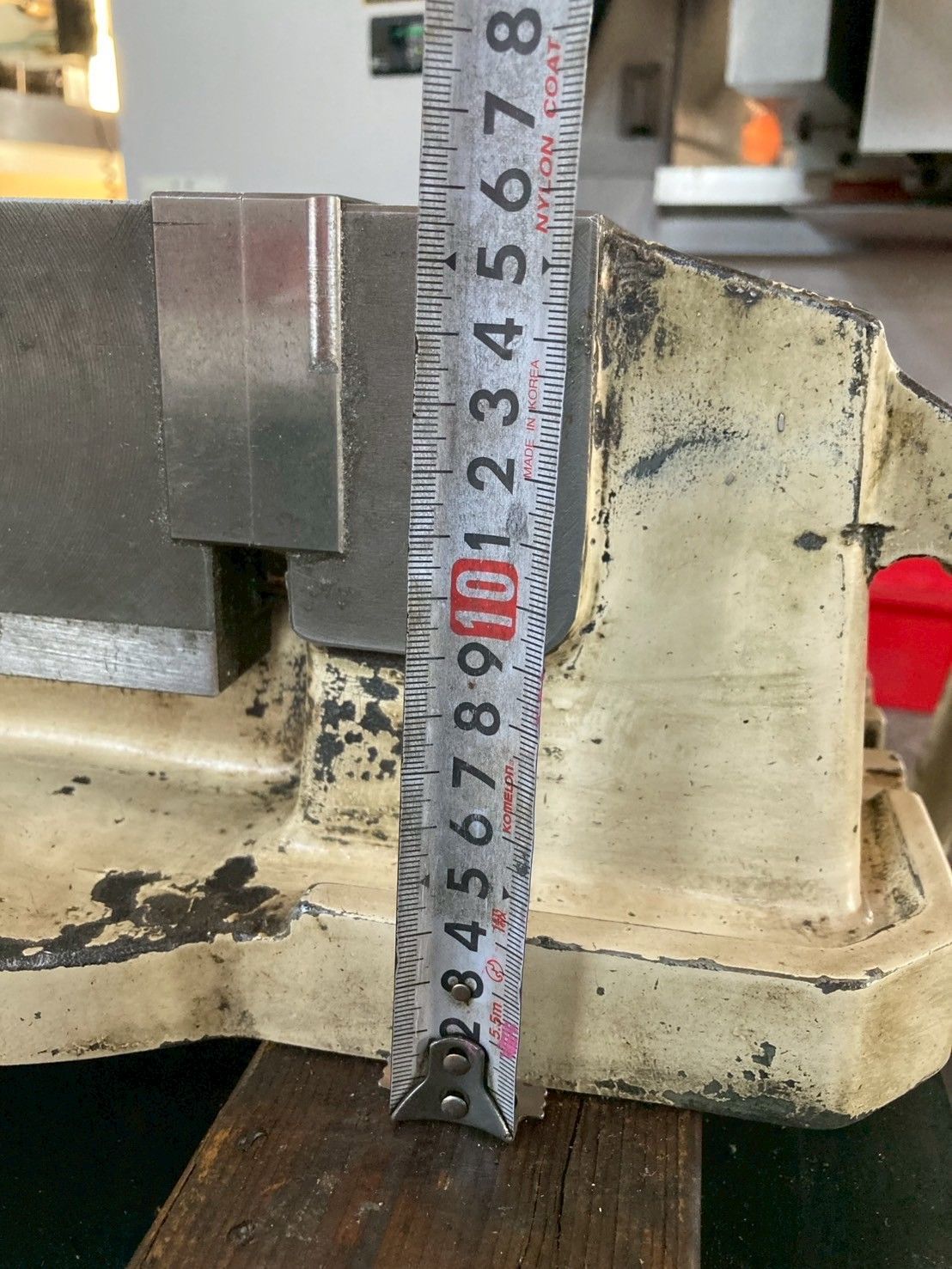 TSUDAKOMA 津田駒 油圧バイス Vice VH-200 口金幅200㎜ ハンドル無し ワーク保持 フライス マシニング Milling Machine Machining center こ446 HRDEVELOPMENT_JP