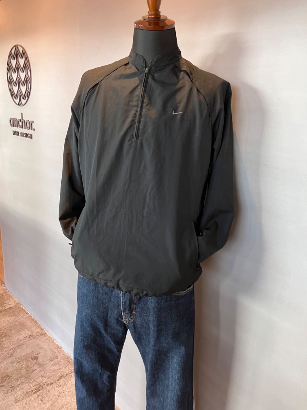 NIKE GOLF ナイキ ゴルフ スタンドカラー ハーフジップ ブルゾン