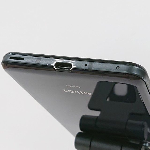 ジャンク品】AQUOS R5G SH-51A ドコモ ブラックレイ 送料無料
