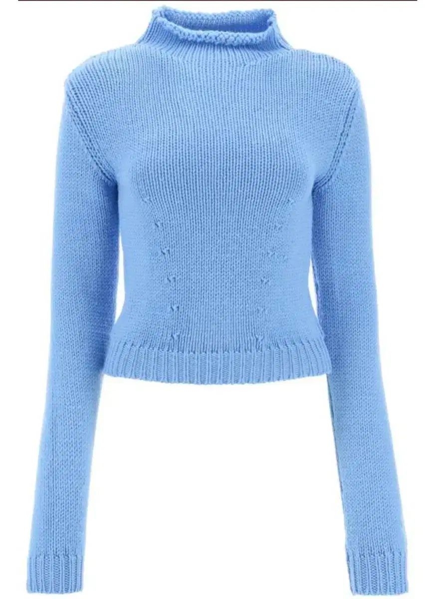 マルニ レディース タートルネック ニット スカイブルー 40 サイズ