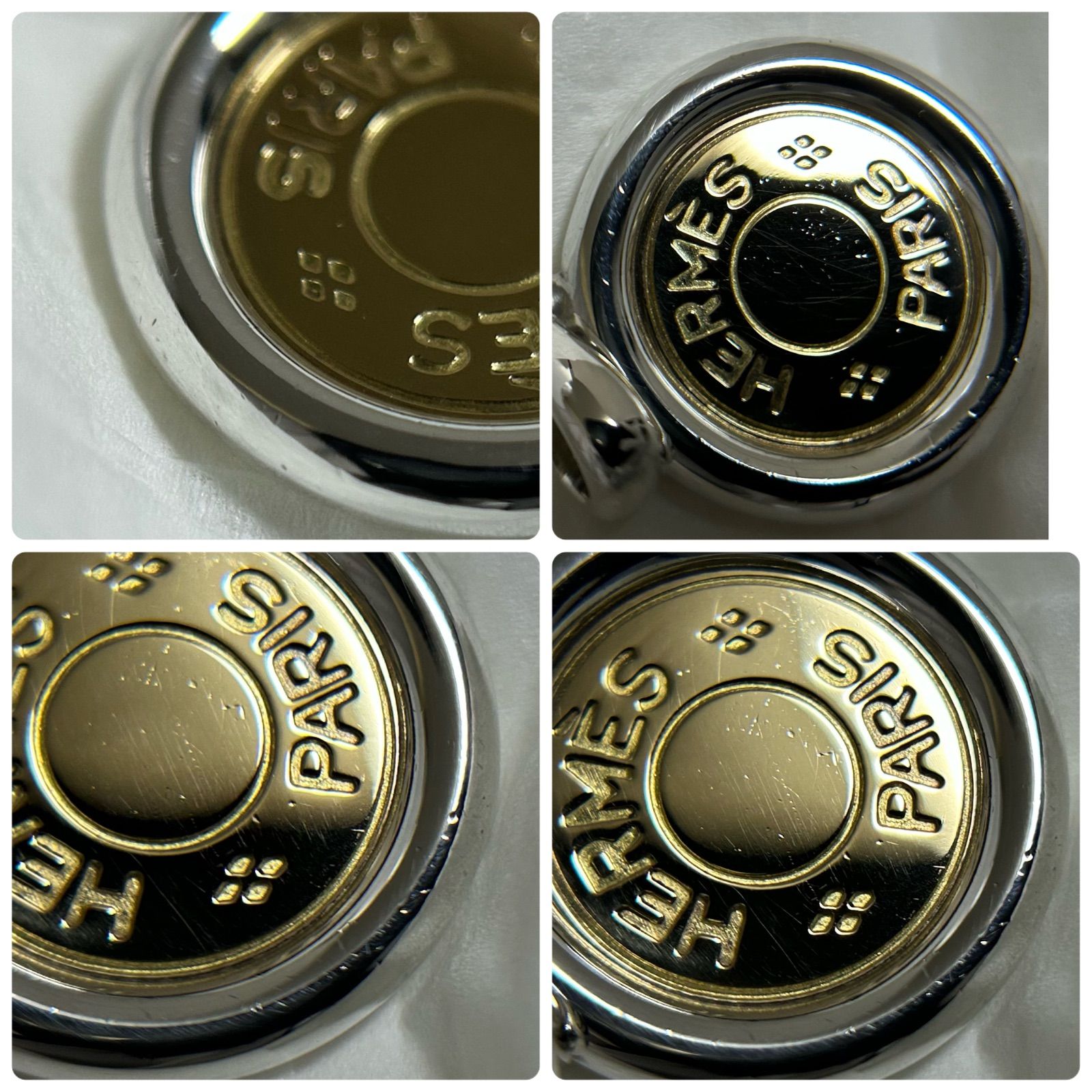 SloterK様 エルメス セリエ コイン ネックレス ペンダント トップ 925