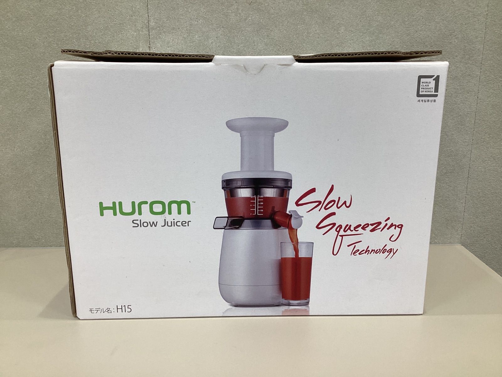 HUROM スロージューサー H15 HUROM スロージューサー H15-WH12